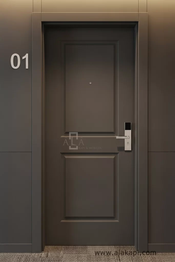 Lake Kaplama Yangın Kapısı 18– EI30 Sertifikalı