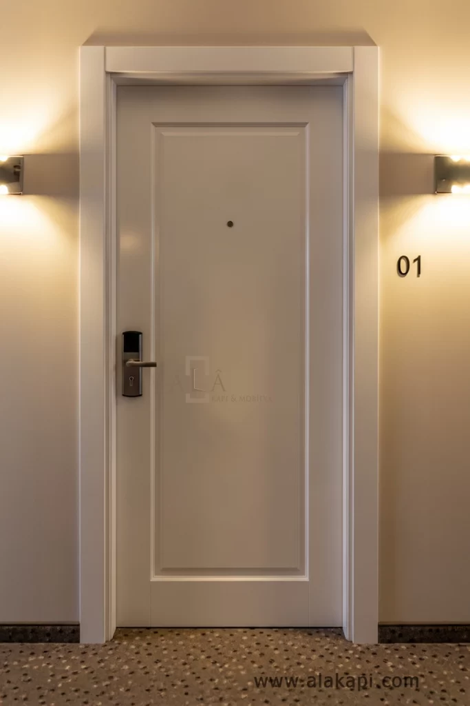 Lake Kaplama Yangın Kapısı Çıtalı 3– EI30 Sertifikalı