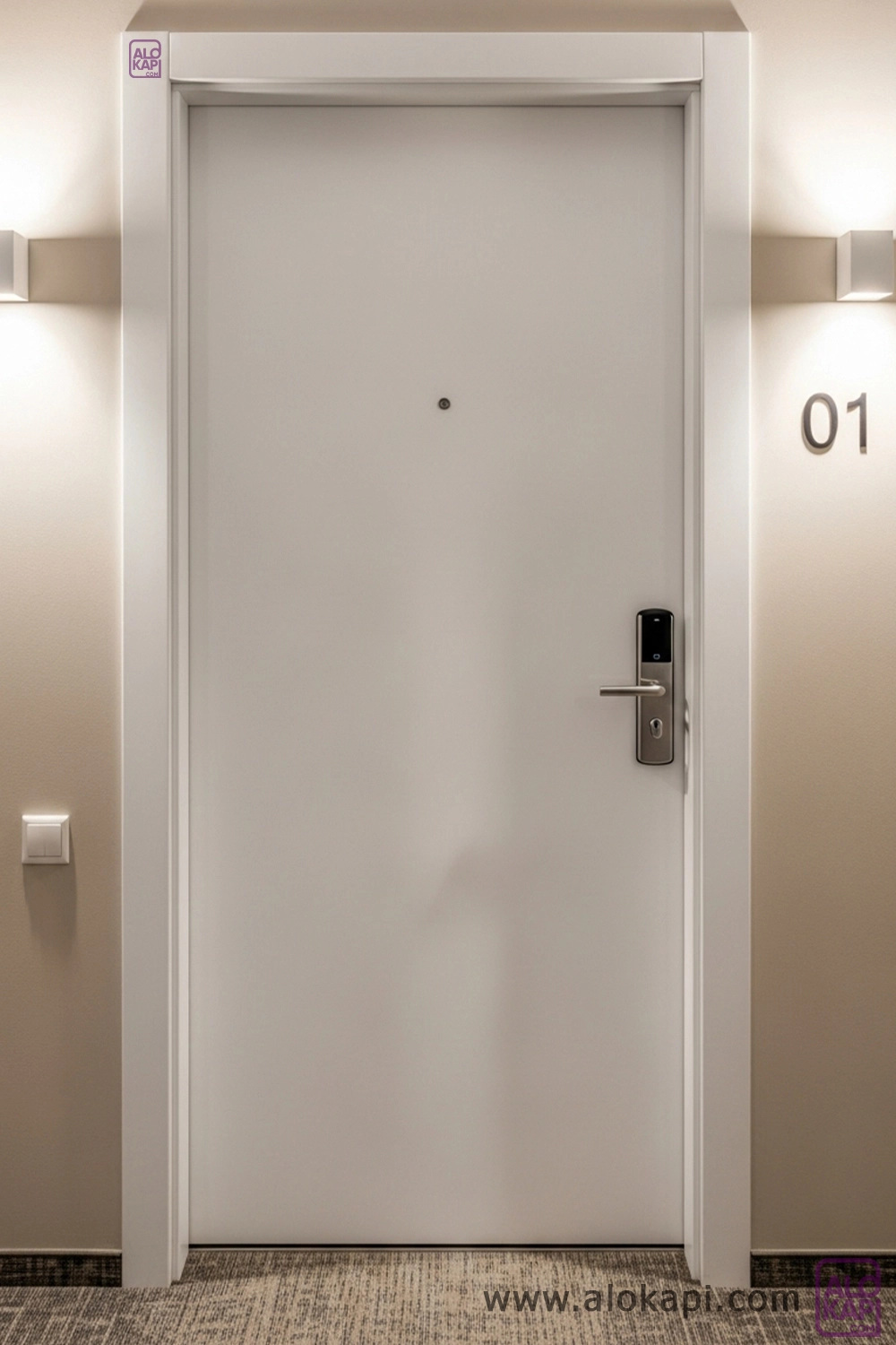 Otel odası yangın kapıları